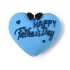 Father's Day Silicone Beads SIL-D014-03A-1