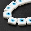 Handmade Evil Eye Lampwork Beads Strands LAMP-G154-03G-4