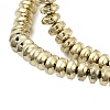 Electroplated Synthetic Non-magnetic Hematite Beads Strands G-H327-G01-01C-3