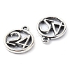 Tibetan Style Alloy Pendant TIBE-H142-21AS-02-2