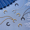 12Pcs 3 Colors 304 Stainless Steel Pendants STAS-UN0026-18-3