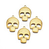 Ion Plating(IP) 201 Stainless Steel Pendants X-STAS-S119-164G-1