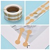 Self-Adhesive Kraft Paper Gift Tag Stickers DIY-G021-02-4