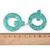 Transparent Epoxy Resin Pendants CRES-YW0002-01Q-3