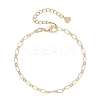 Brass Figaro Chains Bracelets for Women BJEW-JB12575-1