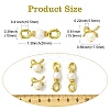 2Pcs Brass Pendants KK-CJ0002-72-2