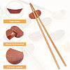 8Pcs Wood Chopsticks Stand DJEW-FG0001-26-4