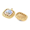 304 Stainless Steel Enamel Pendants STAS-B084-10G-01-2