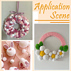 12Pcs 4 Colors Woolen Yarn Pom Pom Ball DIY-SC0031-40-6