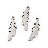Non-Tarnish 201 Stainless Steel Pendants STAS-E176-03P-2