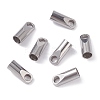 Tarnish Resistant 304 Stainless Steel Cord Ends LS-STAS-H153-08P-2