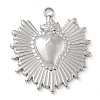 Anti-Tarnish 304 Stainless Steel Pendants STAS-B075-02P-1