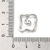 Non-Tarnish 304 Stainless Steel Linking Rings STAS-L022-283P-3