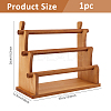 3-Tier Wooden Bracelet Organizer Display Riser Stands ODIS-WH0030-277A-2