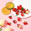 20Pcs 10 Styles Resin Pendants RESI-FS0002-10-8