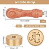1Pc Brass Stamp Head DIY-OC0008-66J-2
