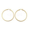 201 Stainless Steel Hoop Earrings LS-EJEW-P304-14A-G-4