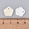 Natural Freshwater Shell Carved Pendants SHEL-Q028-08-3