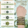 Natural Chinese Jade Beads Strands G-OC0001-32-2