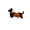 Dog Cellulose Acetate(Resin) Alligator Hair Clips PW-WG0720E-02-1