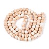Ombre Effect Dyed Glass Beads Strands GLAA-N067-01A-16-2
