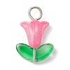 Glass Pendants PALLOY-JF02320-01-3