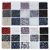 225g 17 Style Glass Seed Glass Bugle & Round Beads SEED-DC0001-02A-9