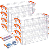 Rectangle Plastic Pencil Case AJEW-WH0596-276A-1