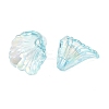 Transparent Acrylic Bead Caps OACR-G054-03G-2