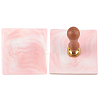 Marble Pattern Porcelain Wax Seal Mats AJEW-WH20007-82A-03-1