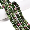 Dyed Natural White Jade Beads Strands G-T138-D22-1