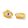 Plastic Eyes Stud Earrings LS-EJEW-Z029-01B-2
