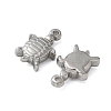 304 Stainless Steel Pendants STAS-I330-036P-2