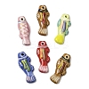 Hand-Painted Porcelain Big Pendants LA-CBAC6A6-06A-1