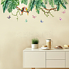 Translucent PVC Self Adhesive Wall Stickers STIC-WH0016-025-1