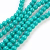 Natural Magnesite Beads Strand TURQ-G096-8mm-1