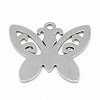 Non-Tarnish 201 Stainless Steel Stamping Blank Tag Pendants LS-STAS-T008-008-1-2