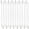 40Pcs Alloy & Stainless Steel Lapel Pins AJEW-HS0001-11-1