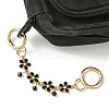 Zinc Alloy Spring Gate Rings Bag Extension Chains AJEW-BA00142-04-3