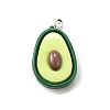 Resin Pendants FIND-U030-06B-P-1
