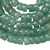 Natural Green Aventurine Heishi Beads Strands G-A299-A01-01-5