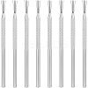 8Pcs Stainless Steel Clay Pottery Sculpture Feather Wire Texture Tool DIY-UN0003-25-1
