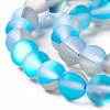 Synthetic Moonstone Beads Strands G-E573-01B-22-4