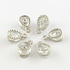 Teardrop Alloy Charms LS-X-ZIRC-R007-038A-02-1