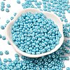 Baking Paint Luster Glass Seed Beads SEED-B001-04A-03-2