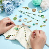 Green Plants Theme DIY Knitting Tool Sets HJEW-NB00149-3
