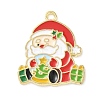Alloy Enamel Pendants ENAM-C033-01A-G-1