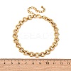 304 Stainless Steel Ring Link Chain Anklets AJEW-A057-11G-5