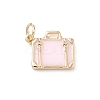 304 Stainless Steel Enamel Charms STAS-A131-03A-G-1