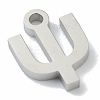 Non-Tarnish 304 Stainless Steel Charms STAS-G244-01Y-3